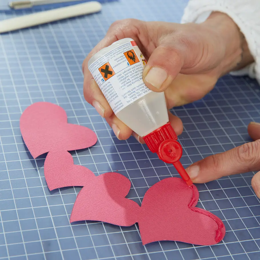 Gutschein-Karte basteln Valentinstag: Gutschein basteln