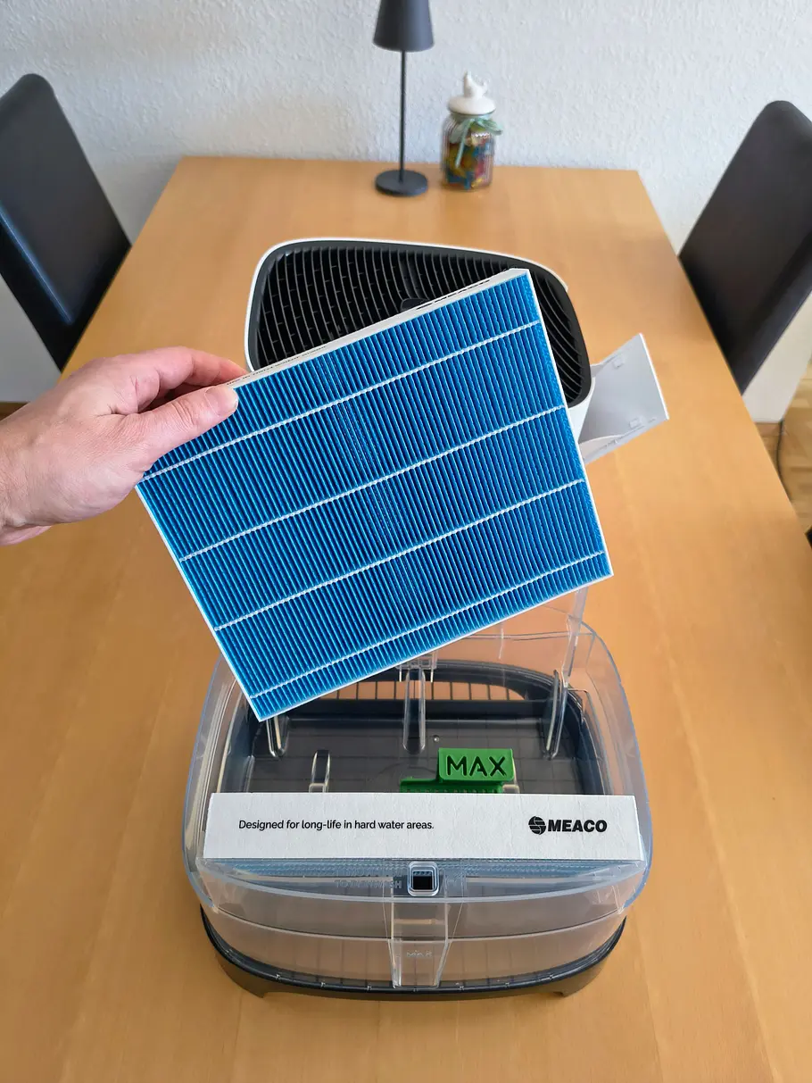 Test Meaco Armin 680 Verdunstungs-Luftbefeuchter Meaco Armin 680 Verdunstungs-Luftbefeuchter selbst ausprobiert