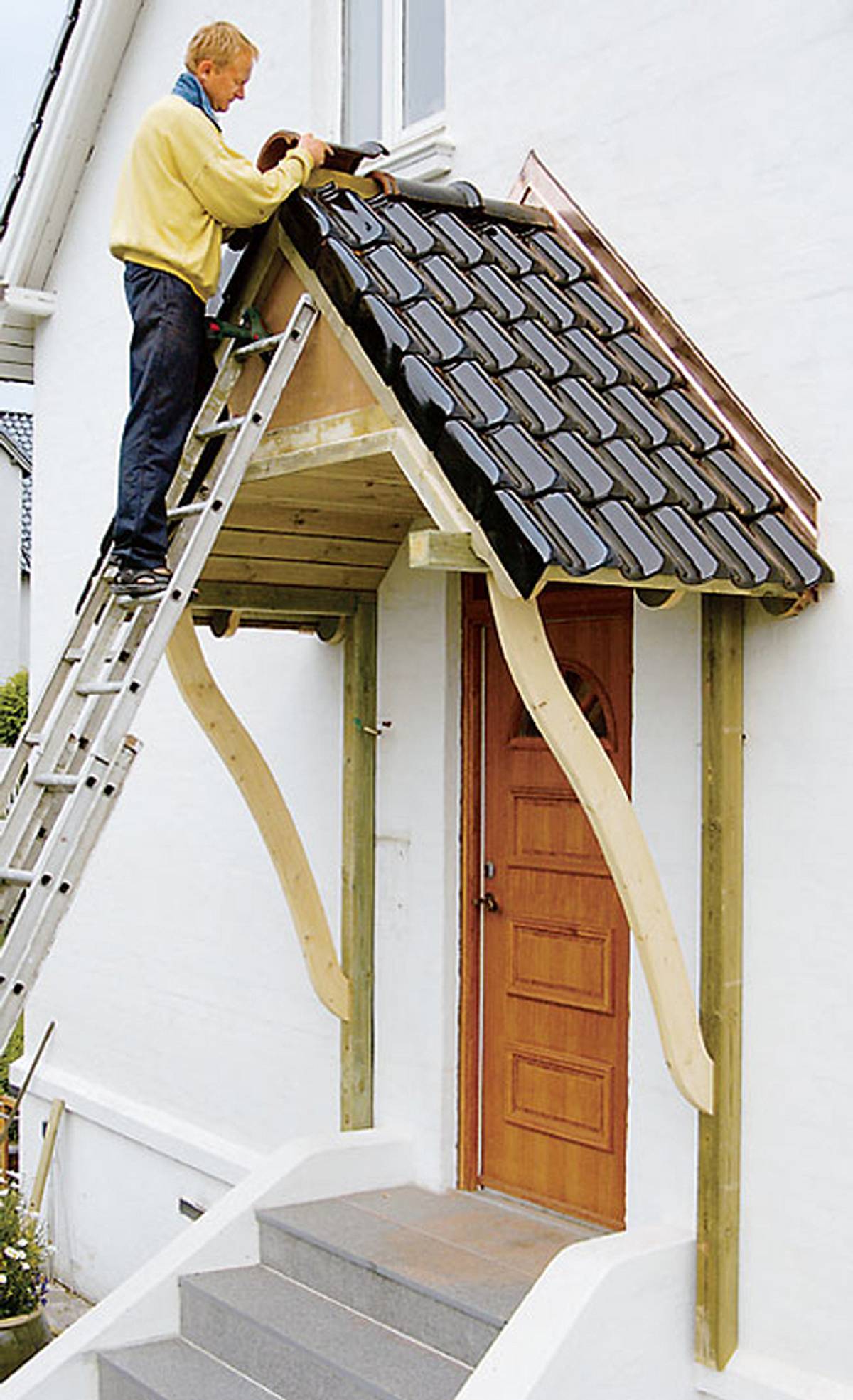 Vordach Haustür