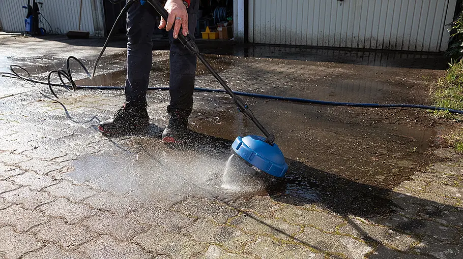 Wackeliger Flächenreiniger Wackeliger Flächenreiniger