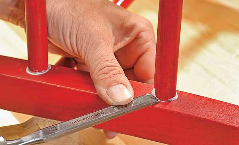 Stuhl reparieren: Schritt 8 von 11 Flechtstuhl reparieren