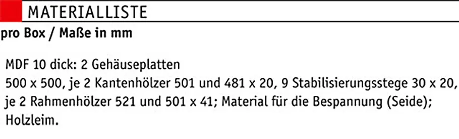 Wandlautsprecher Wandlautsprecher