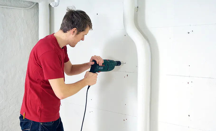 Kellerschrank bauen: Schritt 4 von 34 Einbauschrank bauen