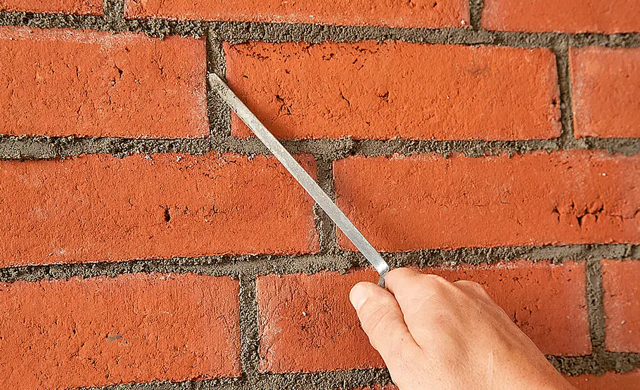 Wandverkleidung aus Klinker Klinker-Riemchen als Wandverkleidung