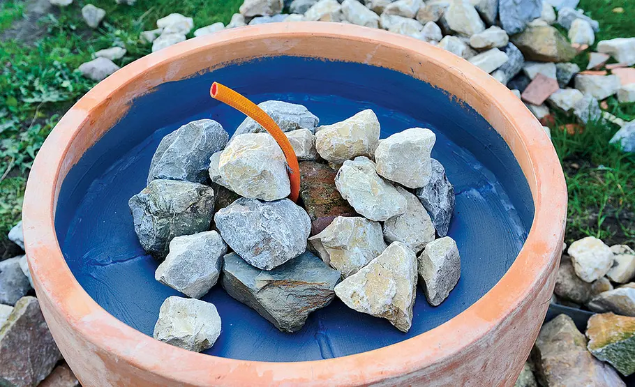 Wasserspiel bauen Wasserspiel bauen