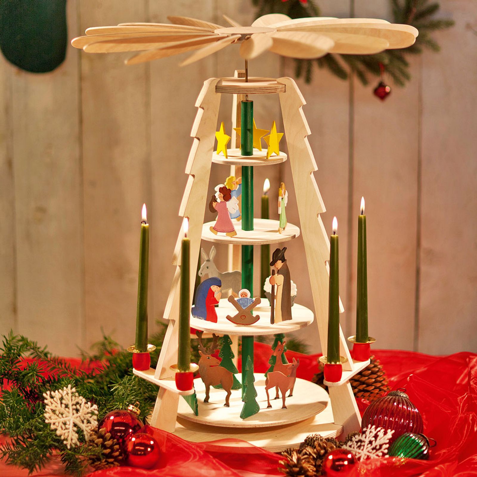 Pyramide bauen Anleitung selbst.de