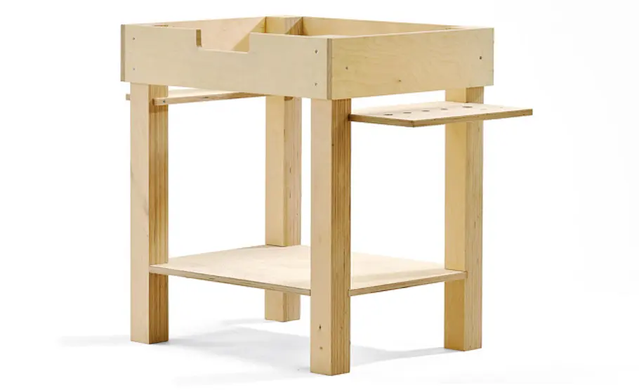 Werkbank bauen: Werktisch Werkbank selber bauen