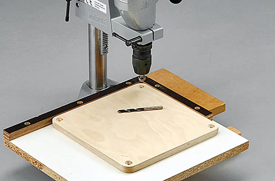 Werktisch: Werkzeugplatten Bauplan Werktisch
