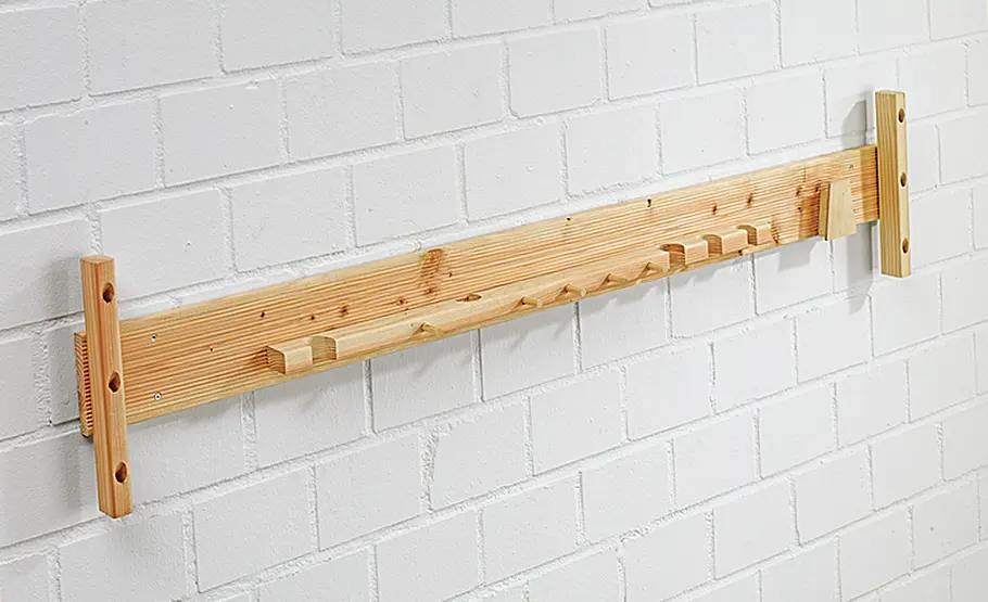 Gartengerätehalter bauen Werkzeug-Gerätehalter