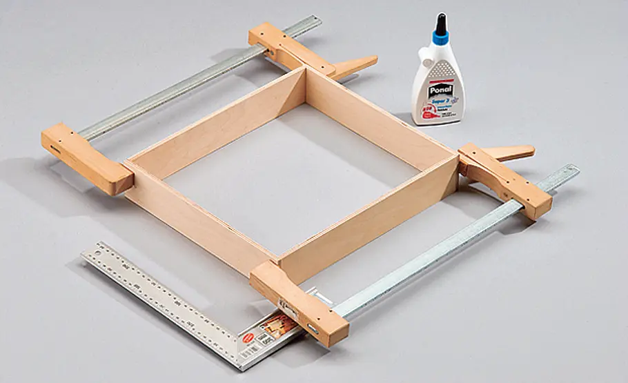 Werkzeugwagen bauen: Schritt 9 von 43 Schublade bauen
