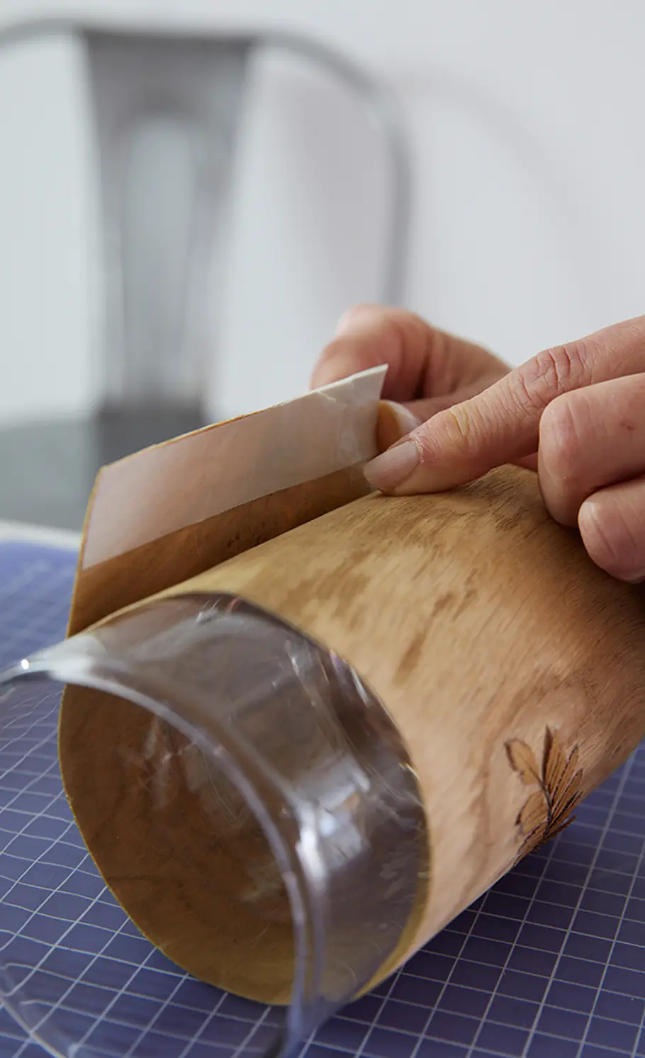 Einzigartiges Windlicht aus Holz basteln Windlicht mit Holz basteln