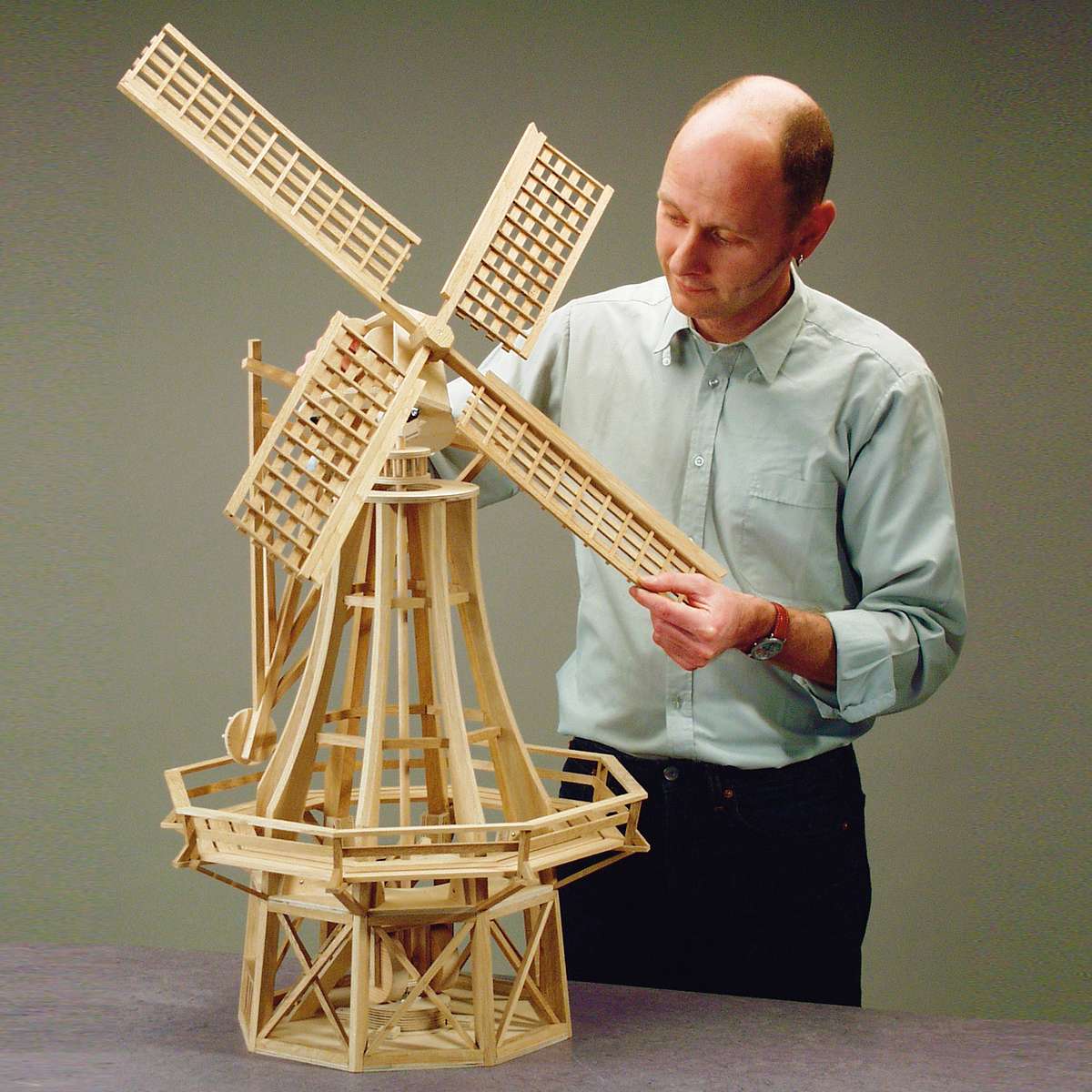 Windmühle bauen