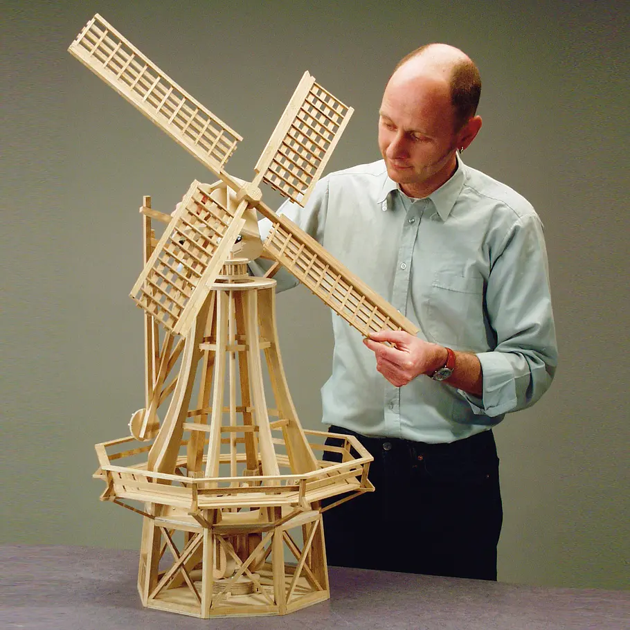 Windmühle selber bauen Windmühle bauen