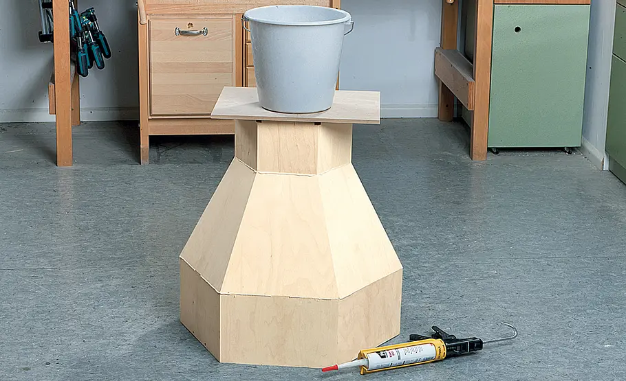 Windmühle bauen Bauplan: Kombi-Windmühle