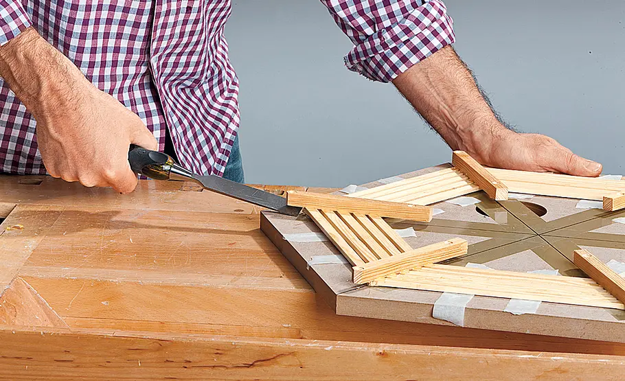 Windmühle bauen Bauplan: Kombi-Windmühle