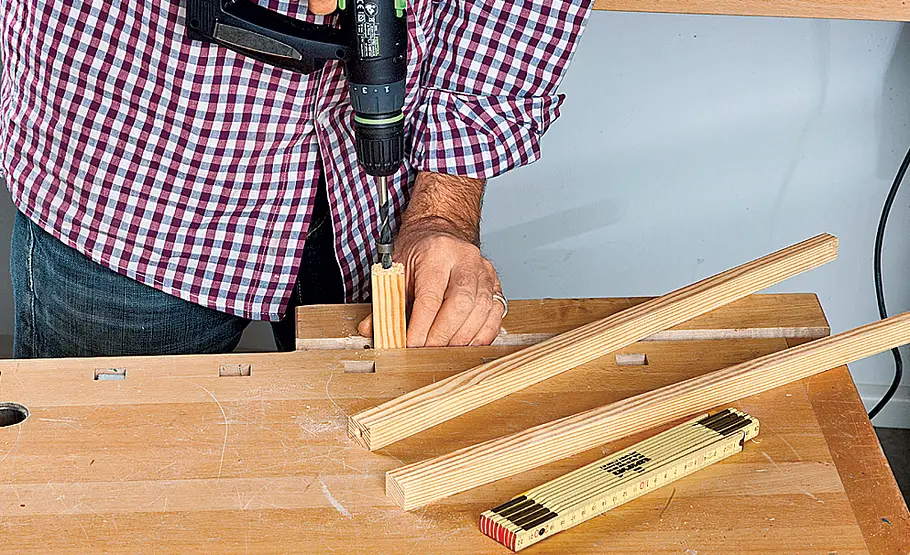 Windmühle bauen Bauplan: Kombi-Windmühle