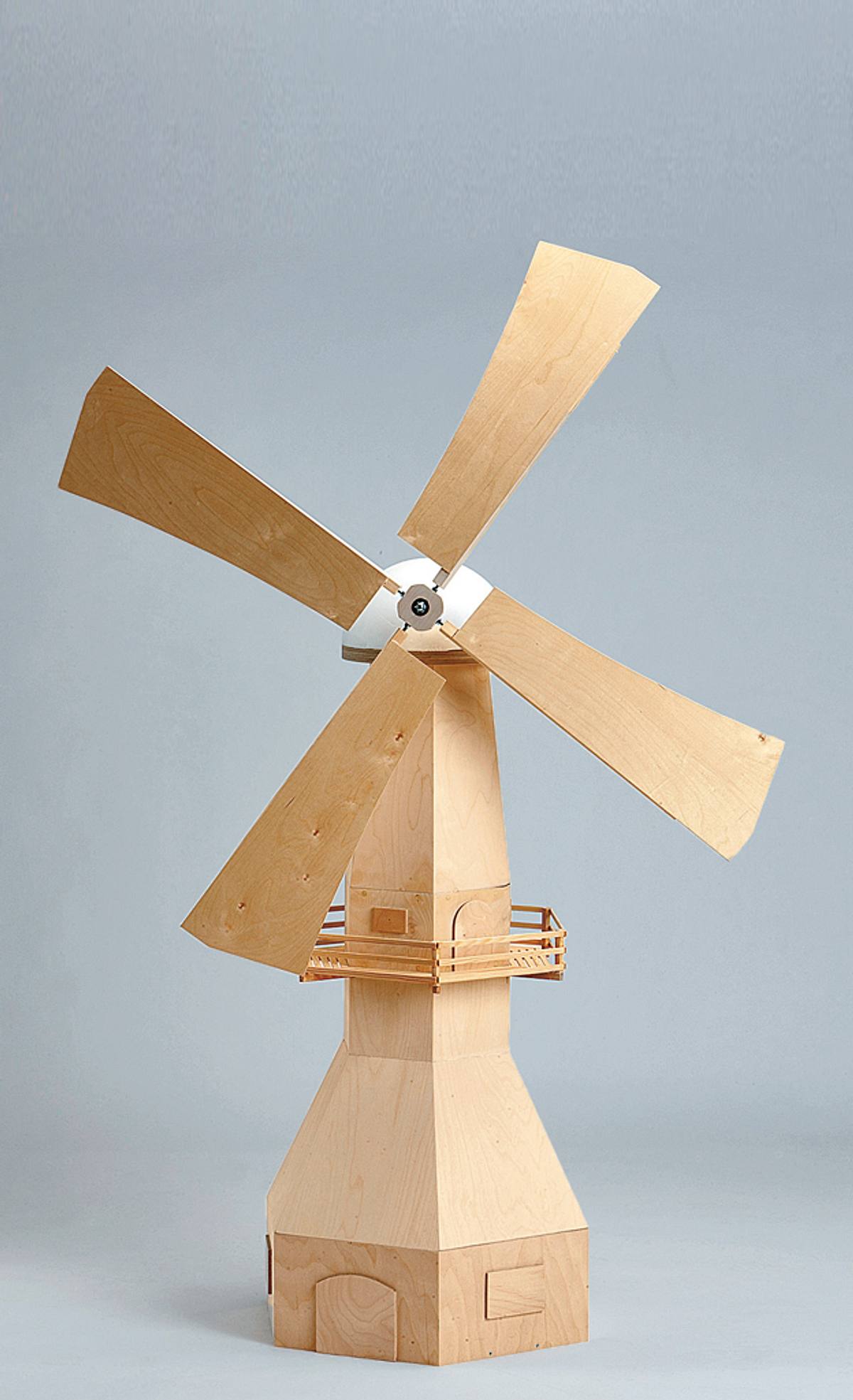 Bauplan: Kombi-Windmühle