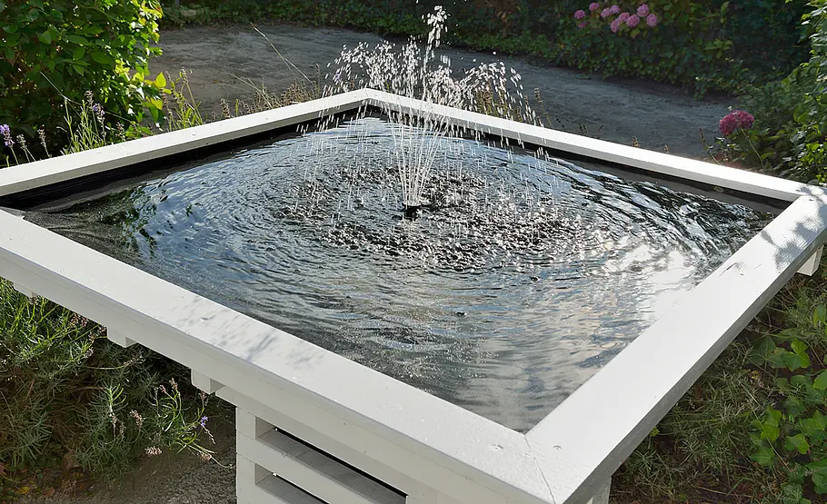 Kleinen Springbrunnen bauen